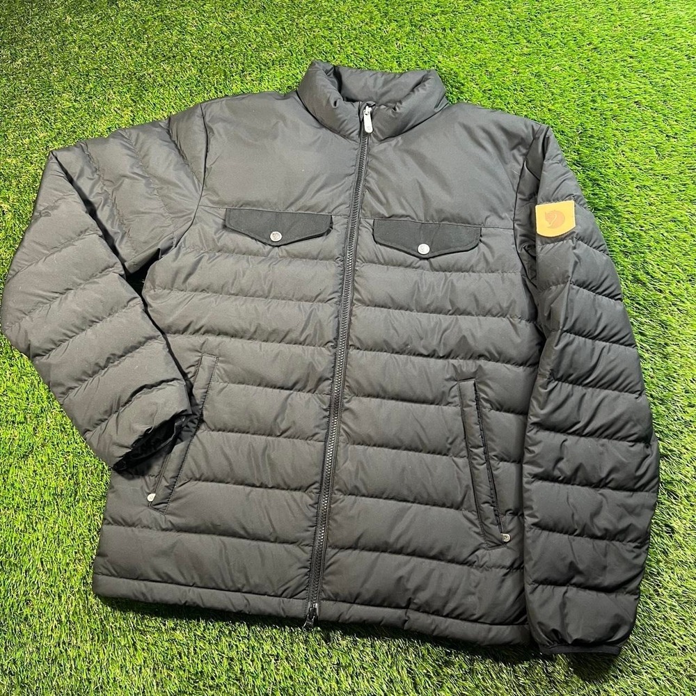 Fjallraven Greenland Down Liner Jacket Medium Black 600 Fill Power Down Puffer